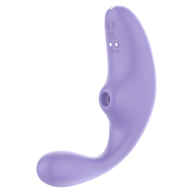 Curve Curved Personal Massager in soft lavender body-safe silicone