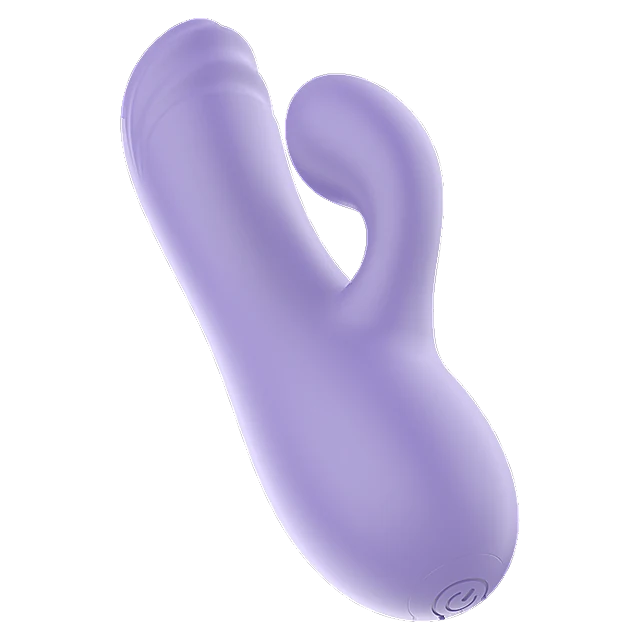 Echo Duo Dual-Motor Massager in soft lavender body-safe silicone