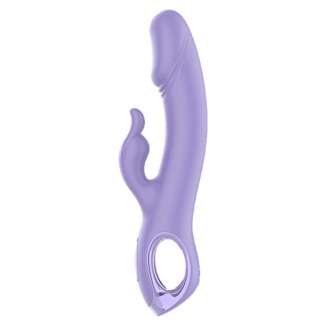 Halo Couples Ring in soft lavender body-safe silicone