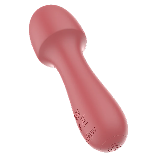 Honey Gold Massager in warm rose body-safe silicone