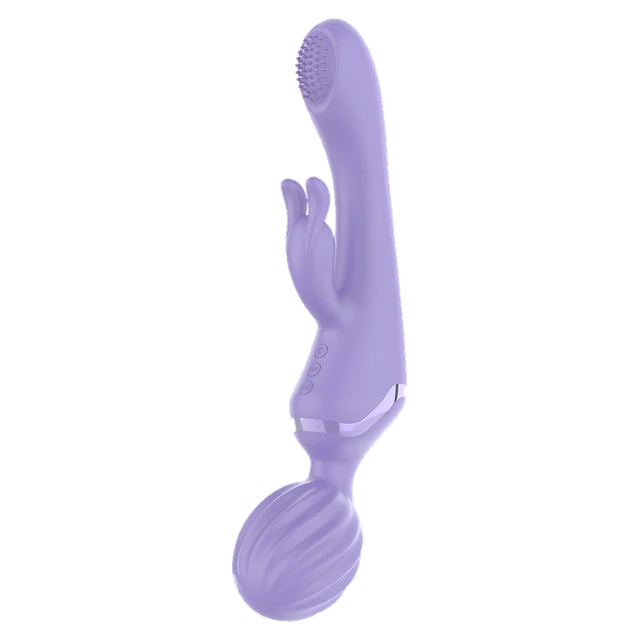 Jasmine Personal Massager in soft lavender body-safe silicone