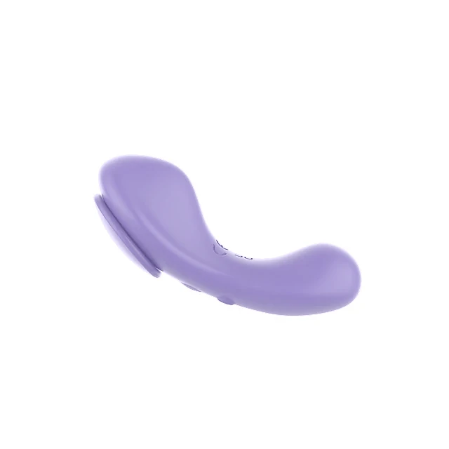 Mingle Wearable Massager in soft lavender body-safe silicone
