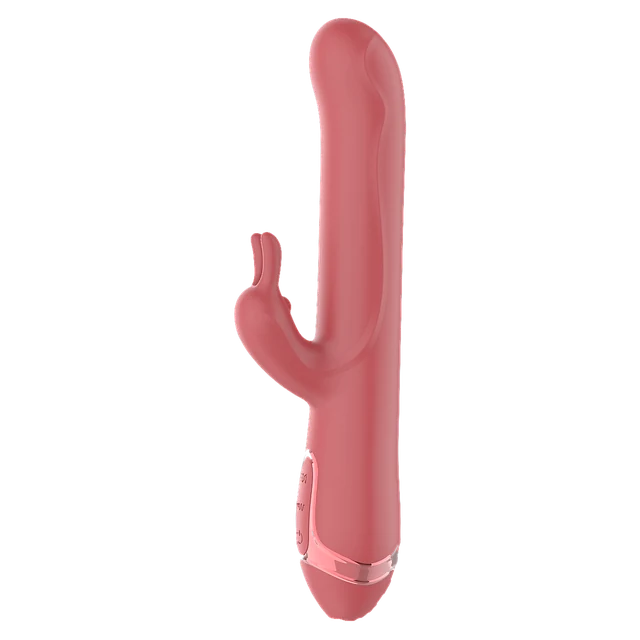 Poppy Personal Massager in dusty rose body-safe silicone