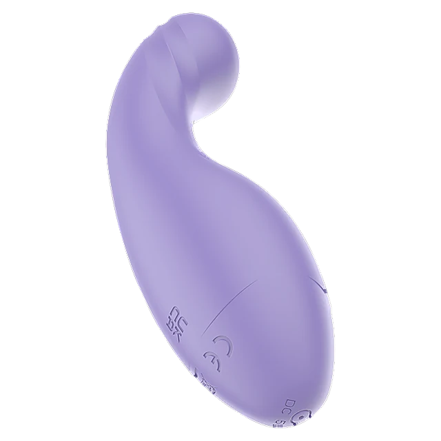 Willow Long-Body Massager in soft lavender body-safe silicone